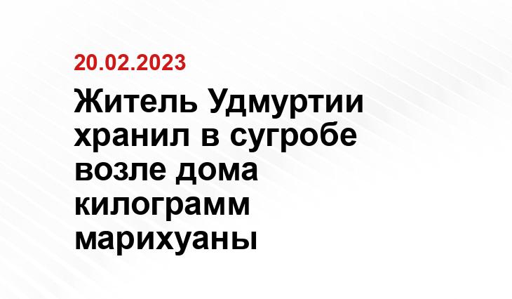 Пресс-служба МВД по Удмуртии