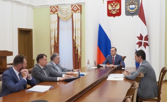 Артем Здунов встретился с руководством группы компаний «Оптикэнерго»